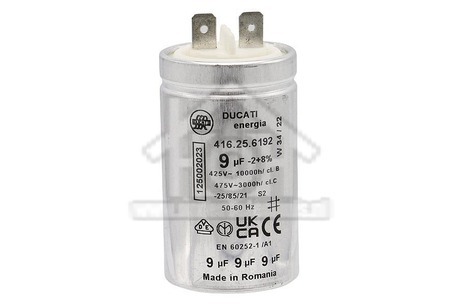 Alternatief Wasdroger Alternatief Condensator 9 uf Aanloopcondensator TDS583T, TCS673T, KE2040 1250020227