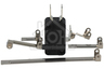Progress  Universeel Schakelaar Micro switch, maak-breek + beugeltjes  031044UN