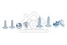 Constructa Wasmachine Bosch Bovenblad Onderbouw set van bovenblad IQ300, IQ500 689956