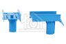 Constructa Wasmachine Bosch Zuighevel Sifon-deel WM14N0G0, WAN280L7SN, WM12N290OE 637029