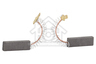 Constructa Wasmachine Koolborstels voor Bosch 36 x 12 x5 mm ( 00154740 )