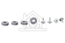 Bosch Wasmachine Bosch Siemens 00145894 afvoerpomp voor WAP242602W/01 & WAP242602W/02