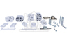 Candy Wasmachine Candy/Hoover 43013964 scharnier deurscharnieren set v. wasmachine chius. sport voor BBKR75210