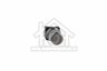 Alternatief Wasmachine Alternatief Sensor NTC voeler AWT5128, AWT6104,WATS5350 481228219485