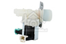 Constructa Wasmachine Alternatief Inlaatventiel Dubbel recht AWE6518, WAT6518, AWE6100 481228128468