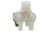 Bendix Wasmachine Alternatief Inlaatventiel Dubbel recht dun EWS1046, L64540, EWF1434 1249471051