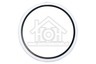 Constructa Wasdroger Bosch Afdichtingsrubber Trommel, achterzijde Avantixx 8, IQ100, iQ 700 selfCleaning 652500