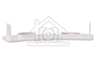 Constructa Wasdroger Bosch Slotplaat Afdekking, wit WT44A100, WTC84191 600433