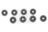 AEG Vaatwasser AEG Wiel van bovenkorf set 8 stuks F50742, ESF63020, ZDT110 50286967000