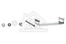 Constructa Vaatwasser Bosch Reparatieset Voor bevestiging van standpijp SN44M507, SMV40D10, SMV41D10 628611