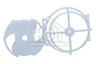 Bosch Vaatwasser Bosch Sproeier Bovenste sproeier SPS69T38, SPI69T05, SX65M031 611388
