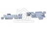 Bosch Vaatwasser Bosch Lagerset Voor inzet onderkorf SX65M009EU, SN60M030EU, SME88TD01E 632373
