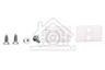 Constructa Vaatwasser Bosch Siemens 12025843 scharnier vaatwasser set voor 3VF5010DP/01 & 3VF5010DP/37