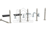 Constructa Vaatwasser Bosch Inbouwset Compleet SMI40E05EU, SN55E602EU, SBV40E50EU 618833