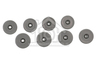 Zanussi Vaatwasser Zanussi Wiel Set van onderkorf -8 st- ZDF311, FDF322, ESF64011 50286965004
