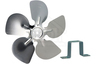 Universeel  Universeel Motor ventilator 5 W kompleet diverse mod,rechts draai.
