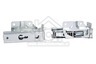 AEG Koelkast AEG Scharnier Van deur, set van 2 stuks AGN71800F0, AG918504I, EUG23800 4055532982