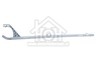 Rex Koelkast AEG Strip Houderrand van glasplaat, rechts A92200GN, AGN71800, EUF23800 2231123049