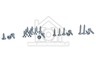 Constructa Koelkast Bosch Inbouwset Montageset KIS38A50, KIS34A51FF, KI26U440 491365