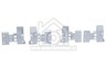 Constructa Koelkast Bosch Inbouwset Montageset KIS38A50, KIS34A51FF, KI26U440 491365