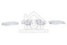Constructa Koelkast Bosch Inbouwset Montageset KI86NNFF0, KIV87SFE0 12035903