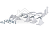 Constructa Koelkast Bosch Siemens 12037442 Bevestigingsdeel 3Fie434S/01 | 3Fie434S/02 | Koelkast