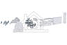 Constructa Koelkast Bosch Siemens 12037442 Bevestigingsdeel 3Fie434S/01 | 3Fie434S/02 | Koelkast