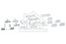Constructa Koelkast Bosch Bevestigingsset Voor koelkastdeur KI24LV6185, KIR20A6002, KI18LV60/01 491368