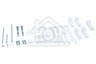 Constructa Koelkast Bosch Bevestigingsset Geleiderset van deur, compleet KIV34V01IE, KI34SA30IE, KI34VV50 642516