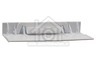 Constructa Koelkast Bosch Deurgreep Vriesvakdeur, 10,5cm wit. Incl. veer KFL18E51, KIL15V51 602643