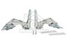 Bosch Koelkast Bosch Scharnier metaal, set 2 stuks GIL 1044002, KI32C40I 00481147
