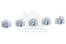 Constructa Koelkast Bosch Scharnierdeel Scharniernok vriesvakdeur KU17L00, KI16L7441 29965