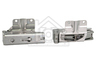Constructa Koelkast Alternatief Scharnier Metaal set boven en onder KUR15440, GU12L440 12004051