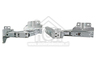 Constructa Koelkast Siemens Scharnier Metaal, 2 stuks KI82LAF30, KI2823FF0 12022962