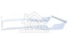 Profilo Koelkast Bosch Houder van bakje 00447513 KGN39A45, KG34NX03, KSR38X96 640496