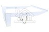Bosch Koelkast Bosch Flessenrek Flessenhouder voor 4 flessen  KG33VV4392, KG34U13006 436162