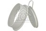 Noma  Muurflens met klep airco 125 mm buiten doorsnede 130 mm