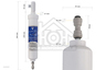 Daewoo Koelkast Daewoo Waterfilter Waterfilter DD-7098 FRS serie DD7098