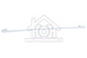 Beko Koelkast Beko Strip Van glasplaat, voor SSE26026S, SSE26006, DSE25036 4851900100