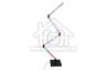 Calex  5301001300 Smart Foldable Vloerlamp RGB