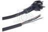 Universeel  Elektra Snoer Perilex 5x1,5mm2 Zwart 2M 5 Aderig snoer met gegoten stekker 801251V
