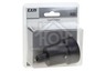Q-Link  Q-Link Stekker contra 16A 3500W Ra zwart Contrastekker van PVC 5421437
