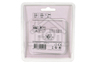 Q-Link  Q-Link Stekker contra 16A 3500W Ra zwart Contrastekker van PVC 5421437