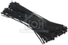 Universeel  Elektra Bundelbandjes 150x3.6 mm zwart Tie-wrap 6660