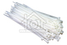 Q-Link  Q-Link Bundelbandjes 180x4.0 mm transparant/wit Tie-wrap 42639