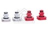 Nilfisk Hogedruk Nilfisk Vuilfrees Nozzle set Power Patio Cleaner 128500973