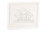 Samsung  Samsung Filter Uitblaas Filter VH-43 VCC43/45 Slim, VC2100 en VC3100 Anti-Tangle