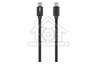 Musthavz  MHCABMSCUSBCBLK Musthavz Magnetic Wire Stylecolor USB-C Cable, zwart