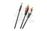 Oehlbach  Oehlbach Jack - Tulp Kabel Excellence Stereo-Audio kabel 3,5mm jack/cinch  D1C33190