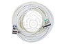 Technetix  Technetix Coax kabel 10m compleet haakse plug